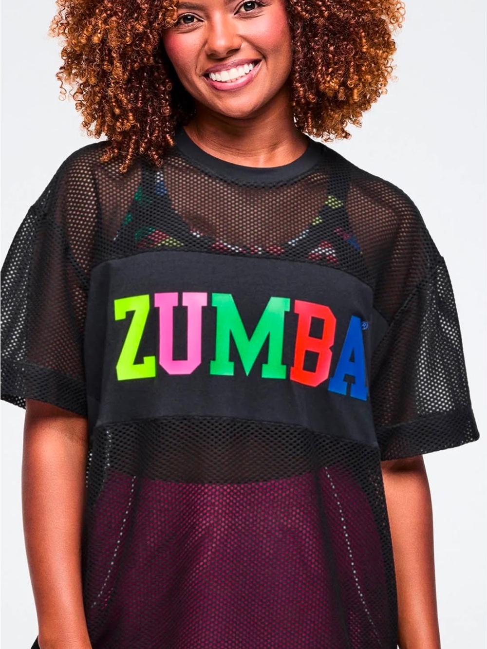 Zumba mesh  top